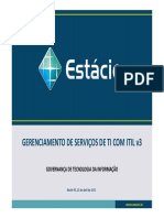 PDF - GERENCIAMENTO DE SERVIÇOS DE TI COM ITIL v3 (BrainerJr) PDF