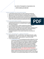 Interacciones Entre El Huesped y El Parasito en La Enfermedad Periodontal