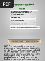 Programacion PHP