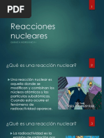 Reacciones Nucleares