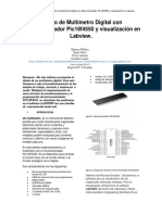 Diseño de Multímetro Digital Con Microcontrolador Pic18f4550 y Visualización en Labview.