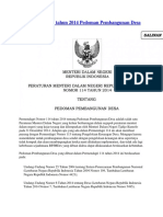 Permendagri 114 Tahun 2014 Pedoman Pembangunan Desa