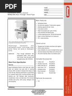 Dishwashing Machine Ndwe-60a