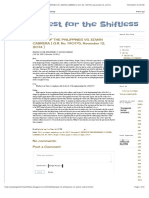 Case Digest For The Shiftless: People of The Philippines vs. Edwin Cabrera (G.r. No. 190175, November 12, 2014)