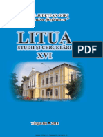 Litua. Studii Și Cercetări, Vol. 16 (2014) PDF