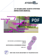 Mechanically Stabilized Earth System Inspection Manual: Geotechnical Engineering Manual GEM-16