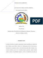 Determinación de Características Químicas de Frutas y Hortalizas 