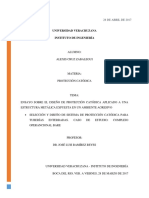 Tarea 3 - Ensayo Sobre Sistemas de Protección Catódica