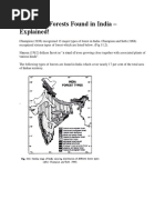 5 Types of Forests Found in India