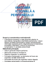 Anatomia Functionala A Peritoneului