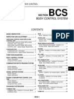 Body Control System: Section