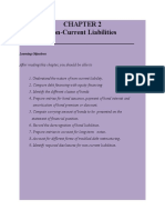 Non-Current Liabilities - : Learning Objectives