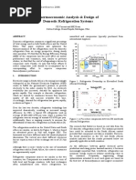 ThermoeconomicAnalysis & DesignOfDomesticRefrigerationSystems PDF