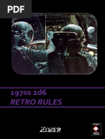 1970s 2d6 Retro Rules