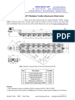 Modular TrailerHydraulic Multi Axle Chinaheavylift