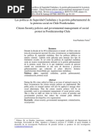 Iván Pincheira Politicas D Seguridad Ciudadana PDF