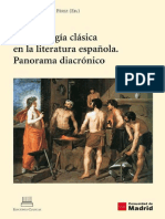 Cristóbal, Vicente - Mitología Clásica en La Literatura Española