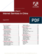 IBISWORLD Internet Services in China