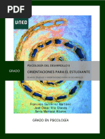 Psicología Del Desarrollo II. Orientaciones para El Estudiante - 2017-18 PDF