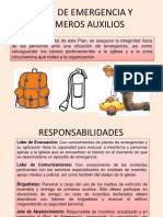 Plan de Emergencia y Primeros Auxilios