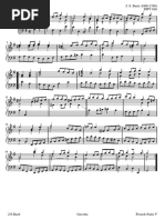 J. S. Bach (1685-1750) BWV 816 4. Gavotte