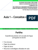 Aula Introdutória Fundamentos Metodológicos Do Ensino de Língua Portuguesa