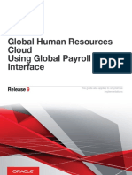 Using Global Payroll Interface