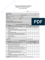 Inventario para Alumnos AS - Primaria