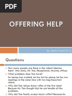 Offering Help - English Material