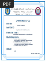 Informe de Elaboración de Majar