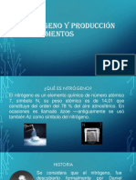 Nitrógeno y Producción de Alimentos