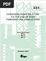 Considerations Relating To The Use of High Temperature Conductors