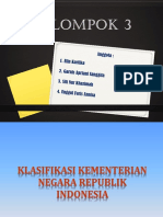 Klasifikasi Kementerian X MIPA 5