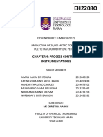 Chapter 4 - Process Control and Instrumentation