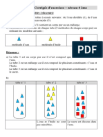 4eme - Chimie - Corrige Exercices Chap 1 2 3 PDF