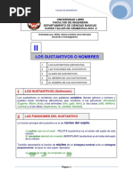 3 Los Sustantivos o Nombres