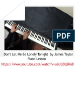 James Taylor: Don't Let Me Be Lonely Tonight