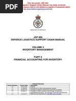 JSP 886 Defence Logistics Support Chain Manual: WWW - Defencegateway.mod - Uk