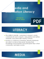 Media and Information Literacy