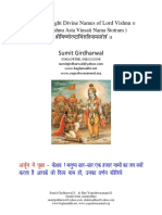 Twenty Eight Divine Names of Lord Vishnu PDF