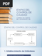 Etapas Del Control de Calidad