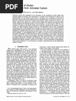 The Mechanism of Gold Cyanide of Elution From Activated Carbon