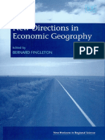 Bernard Fingleton New Directions in Economic Geography New Horizons in Regional Science PDF