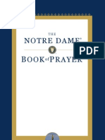 Notre Dame Book of Prayer - Excerpt