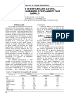 Las Vinazas de La Destileria de Alcohol Contaminacion o Tratamiento para Evitarlo PDF