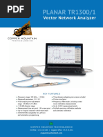 PLANAR TR1300-1 Data Sheet