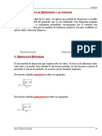 Unidad 5 Medidas de Dispersión