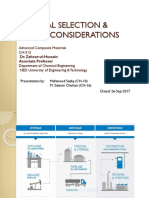 Material Selection & Design Considerations