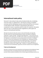 Ministry of Foreign Affairs of Denmark - Interantional Trade Policy