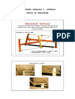 Prelucrarea Manuală A Lemnului